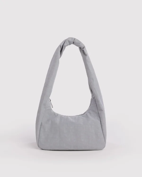 Small Nylon Meringue Bag - Fog - Material: heavyweight-nylon