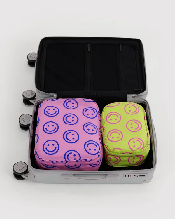 Packing Cube Set - Bright Happy Mix - Material: ripstop-nylon