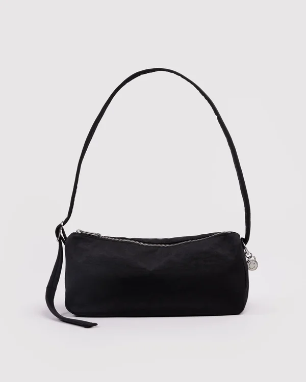 Nylon Loaf Bag - Black - Material: heavyweight-nylon