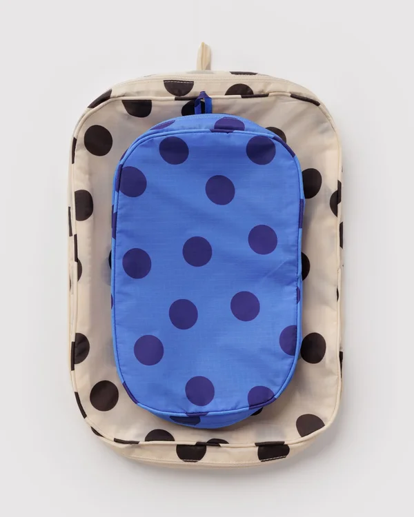 Packing Cube Set - Polka Dot Mix - Size: OS