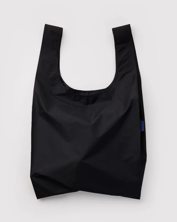 Standard Baggu - Black - Material: ripstop-nylon