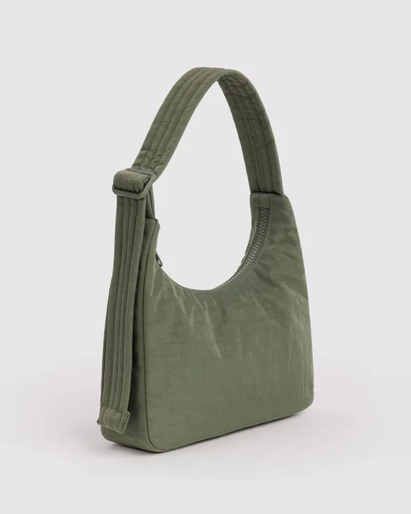 Mini Nylon Shoulder Bag - Caper