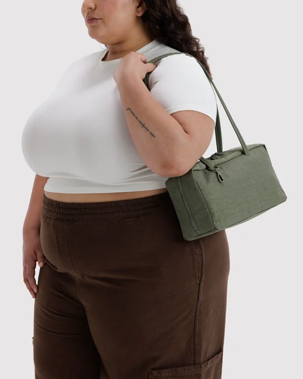 Nylon Bowler Bag - Caper - Size: OS