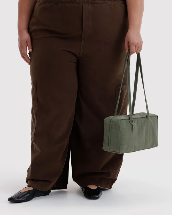 Nylon Bowler Bag - Caper - Size: OS