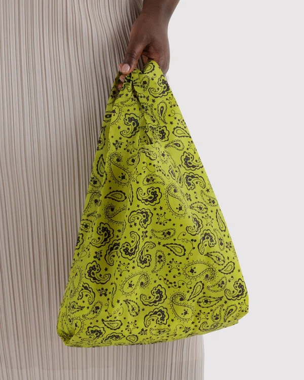 Baby Baggu - Chartreuse Paisley - Size: OS